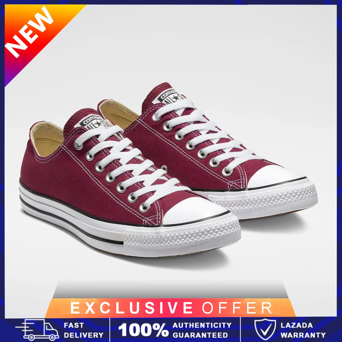 converse maroon low cut