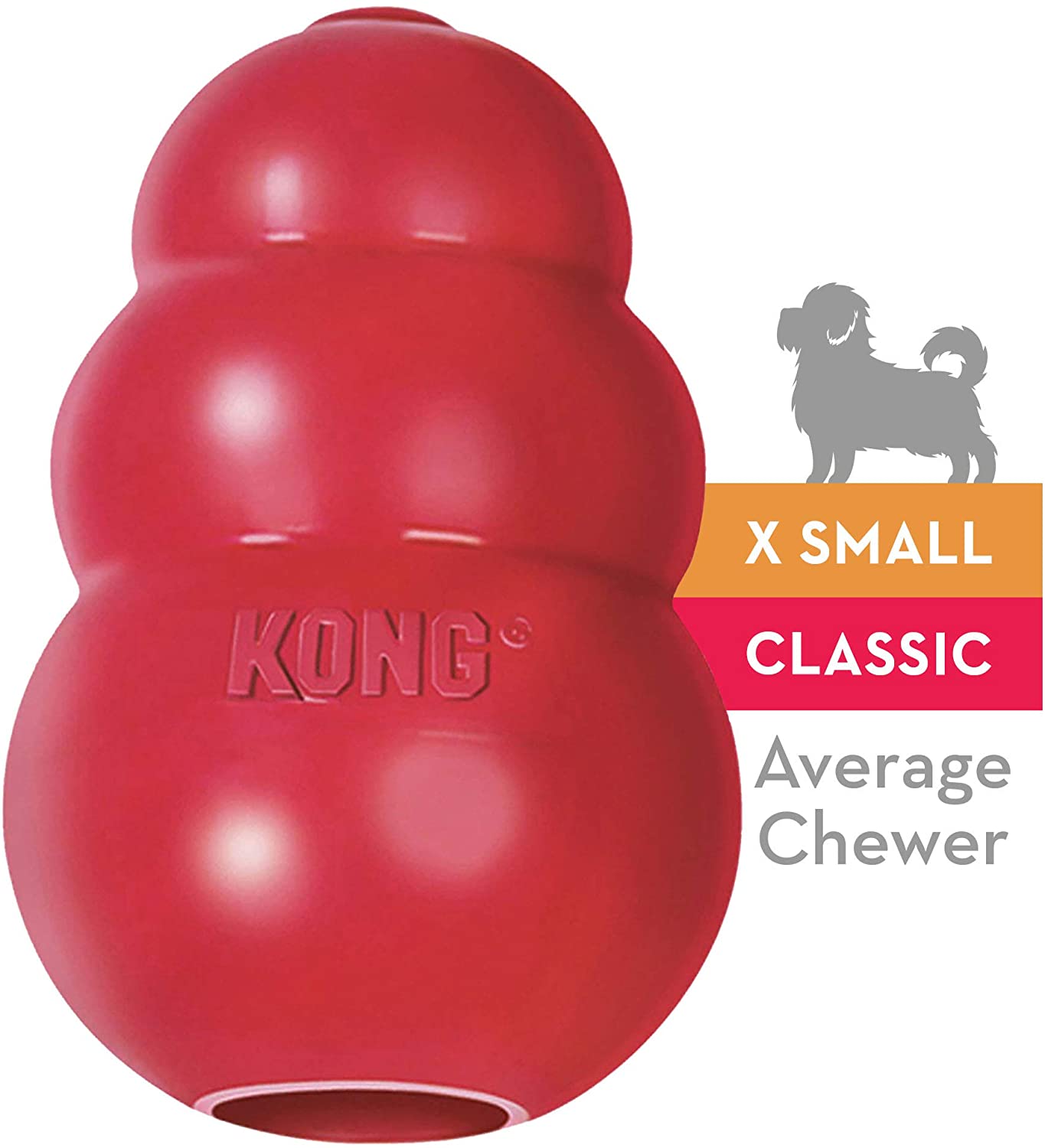 KONG Classic Dog Toy/ Extra small 