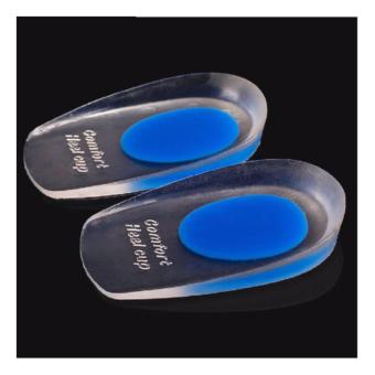 1 Pair Men Soft Heel Support Pad Cup Silicone Increase Gel ShockCushion Orthotic Insole Plantar Care Half-height(Blue) - Intl April 2018 - 4 1 Pair Men Soft Heel Support Pad Cup Silicone Increase Gel ShockCushion Orthotic Insole Plantar Care Half-height(Blue) - intl - 4