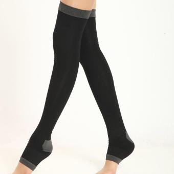 1pair Varicose Veins Compression Burn Fat Super Thin Sleeping Overnight Slimming Stockings Lady's Beauty Leg Slim Legging (colour:Black) - Intl June 2018 - 2 1pair Varicose Veins Compression Burn Fat Super Thin Sleeping overnight Slimming Stockings lady's Beauty Leg Slim legging (colour:Black) - intl - 2