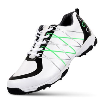 2017 Men's Golf Shoe Microfiber Leather Anti Skid Sports SneakersWaterproof Breathable High-quality - Intl June 2018 - 2 2017 Men's Golf Shoe Microfiber Leather Anti Skid Sports SneakersWaterproof Breathable High-quality - intl - 2