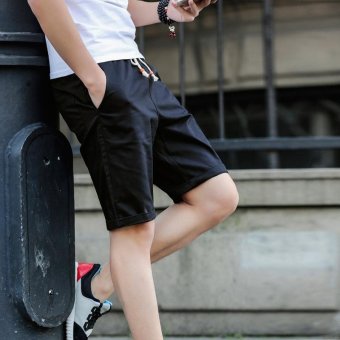 2017 Newest Summer Casual Shorts Men Cotton Fashion Style MensShorts Beach Black Shorts Plus Size M-5XL Short For Male(dark Blue)- Intl June 2018 - 3 2017 Newest Summer Casual Shorts Men cotton Fashion Style MensShorts beach Black Shorts Plus Size M-5XL short For Male(dark blue)- intl - 3