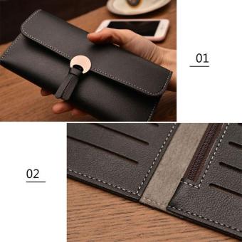 Amart Fashion Korean Women Long Purse Leather Clutch Bags Zipped Card Holder Wallet Coin Bag For Gift - Intl June 2018 - 4 Amart Fashion Korean Women Long Purse Leather Clutch Bags Zipped Card Holder Wallet Coin Bag For Gift - intl - 4