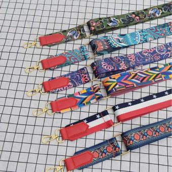 Amart Fashion Women Colorful Wide Shoulder Strap Cotton Metal Hasp Adjustable Bag Belt For Messenger Bags Handbag - Intl May 2018 - 5 Amart Fashion Women Colorful Wide Shoulder Strap Cotton Metal Hasp Adjustable Bag Belt For Messenger Bags Handbag - intl - 5