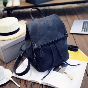 Amart Fashion Women Drawstring Backpack Solid Color Teenagers GirlsTop-handle Backpacks Racksack (Black) - Intl June 2018 - 4 Amart Fashion Women Drawstring Backpack Solid color Teenagers GirlsTop-handle Backpacks Racksack (Black) - intl - 4