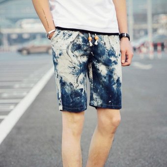 Amart Summer Men Beach Pants Printed Casual Swim Shorts - Intl June 2018 - 5 Amart Summer Men Beach Pants Printed Casual Swim Shorts - intl - 5