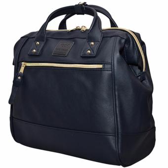 Anello PU Leather Boston Bag (Navy) June 2018 - 2 Anello PU Leather Boston Bag (Navy) - 2