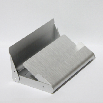 Armani Exchange Card Holder With Pocket Convertible To Stand (Silver) June 2018 - 4 Armani Exchange Card Holder with pocket convertible to stand (Silver) - 4
