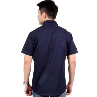 Attraxion Clarence Polo For Men (Navy Blue) June 2018 - 3 Attraxion Clarence Polo for Men (Navy Blue) - 3