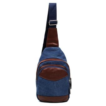 Attraxion Dickens Canvas Crossbody Bag For Men (Blue) June 2018 - 2 Attraxion Dickens Canvas Crossbody Bag for Men (Blue) - 2