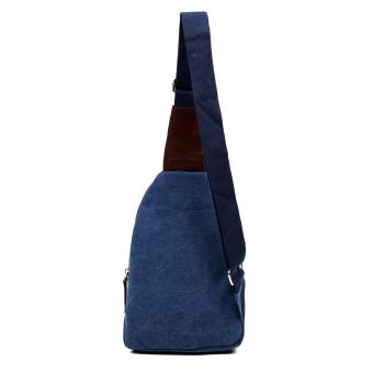 Attraxion Dickens Canvas Crossbody Bag For Men (Blue) June 2018 - 3 Attraxion Dickens Canvas Crossbody Bag for Men (Blue) - 3