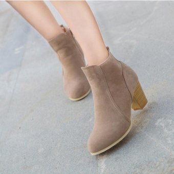 Autumn Winter Boots With High Heels Boots Shoes Martin Boots WomenAnkle - Intl June 2018 - 5 Autumn Winter Boots With High Heels Boots Shoes Martin Boots WomenAnkle - intl - 5