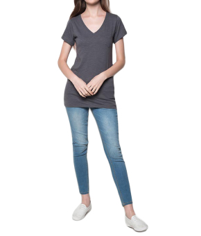 Bench V Neck Ladies Undershirt (Grey) June 2018 - 4 Bench V Neck Ladies Undershirt (Grey) - 4