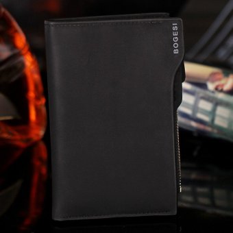 Bogesi Men's Short Multifunctional Leather Wallet With RemovableCard Slot And Coin Purse & Cell Phone Bag 835-7 (Black) June 2018 - 4 Bogesi Men's Short Multifunctional Leather Wallet with RemovableCard Slot and Coin Purse & Cell Phone Bag 835-7 (Black) - 4