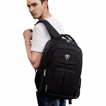 Boshikang Men Backpack Large Capacity Bagpack For Boys Daypack Laptop Back Pack Waterproof Oxford Black Student School Bag(Black) - Intl June 2018 - 4 Boshikang Men Backpack Large Capacity Bagpack for Boys Daypack Laptop Back Pack Waterproof Oxford Black Student School Bag(Black) - intl - 4