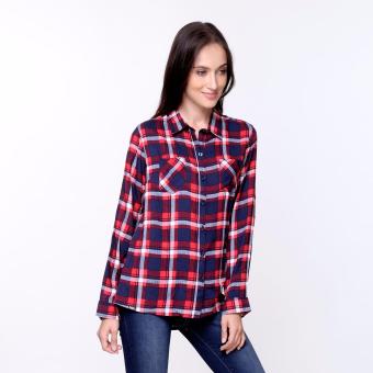 Bum Ladies Rayon Blouse (Red) July 2018 - 2 Bum Ladies Rayon Blouse (Red) - 2
