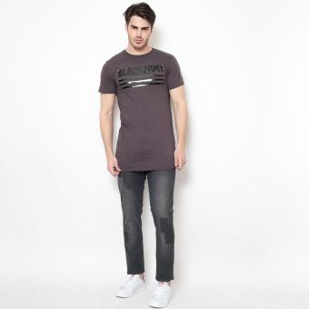 Bum Men's Black Army Squad Long Tee (Shale) June 2018 - 5 Bum Men's Black Army Squad Long Tee (Shale) - 5