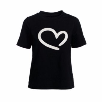 Buy 1 Take 1 Cotton Shirts With Heart Style Print - Black And White June 2018 - 3 Buy 1 Take 1 Cotton Shirts With Heart Style Print - Black and White - 3
