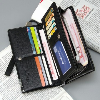 BYT Baellery Premium PU Leather Long Men Wallet Handbag PA404(Black) June 2018 - 4 BYT Baellery Premium PU Leather Long Men Wallet Handbag PA404(Black) - 4