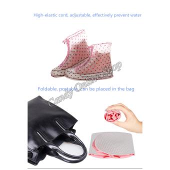 Candy Online Waterproof Non-slip Rain Shoe Covers (Green) July 2018 - 4 Candy Online Waterproof Non-slip rain shoe covers (Green) - 4