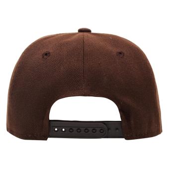 Cap City Flat Brim Unisex Plain Blank Snapback Pure Cap (Brown) June 2018 - 3 Cap City Flat Brim Unisex Plain Blank Snapback Pure Cap (Brown) - 3