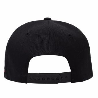 Cap City Unisex Hip-hop Parental Advisory Snapback (Full Black) June 2018 - 3 Cap City Unisex Hip-hop Parental Advisory Snapback (Full Black) - 3