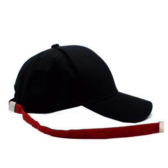 Cap City Unisex Korean Style NY New York Long Clip Strap Adjustment Basball Cap (Black) June 2018 - 3 Cap City Unisex Korean Style NY New York Long Clip Strap Adjustment Basball Cap (Black) - 3