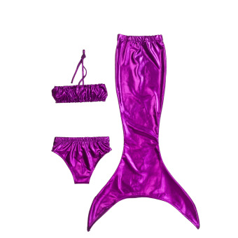 CatWalk 3PCS Girl Kids Mermaid Tail Costume Swimsuit Bikini Set3-8Years (Purple) June 2018 - 4 CatWalk 3PCS Girl Kids Mermaid Tail Costume Swimsuit Bikini Set3-8Years (Purple) - 4