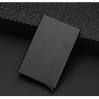 CHIC Slim Credit Card RFID Protector Purse Metal Case Wallet SecureMen & Women Black - Intl June 2018 - 2 CHIC Slim Credit Card RFID Protector Purse Metal Case Wallet SecureMen & Women Black - intl - 2