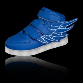 Children Boys Girls Running Wings Shoes Luminous Sneakers Led Light Up Kids Sneaker - Intl June 2018 - 5 Children Boys Girls Running wings shoes Luminous Sneakers Led Light Up Kids sneaker - intl - 5