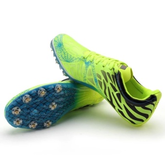 CLZQ Track Sports Running Shoes Spike Spikes Athletics TrainingShoes-Green - Intl May 2018 - 4 CLZQ Track Sports Running Shoes Spike Spikes Athletics TrainingShoes-Green - intl - 4