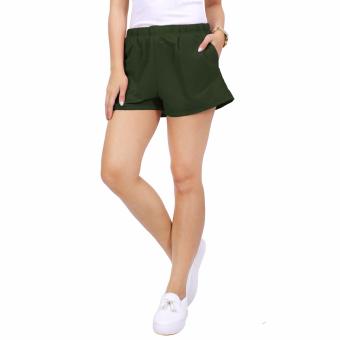 Cotton Republic Comfortable Walking Shorts With Cycling Shortsunder (Green) June 2018 - 5 Cotton Republic Comfortable Walking Shorts with Cycling Shortsunder (Green) - 5