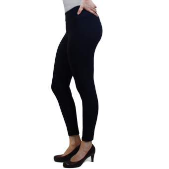 Cotton Republic Fashionable Plain Leggings (Black) With Free BlackV-Neck Top June 2018 - 3 Cotton Republic Fashionable Plain Leggings (Black) with Free BlackV-Neck Top - 3