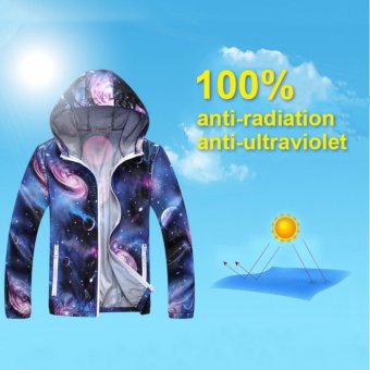 Couple Ultra-thin Breathable Quick-drying Jacket UV Anti-sunClothing Raincoats For Men&Women Grey - Intl July 2018 - 5 Couple Ultra-thin Breathable Quick-drying Jacket UV Anti-sunClothing Raincoats For Men&Women Grey - intl - 5
