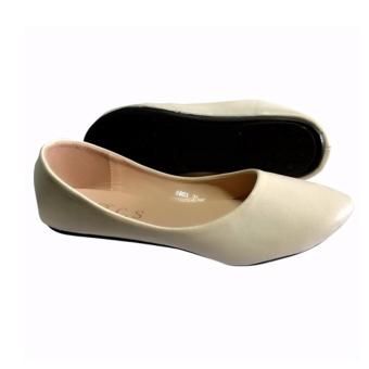 Crizzie Flat Shoes (off White) June 2018 - 3 Crizzie Flat Shoes (off white) - 3