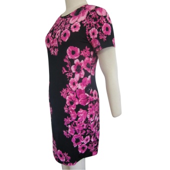 Curvy Plus Size Chantelle Dress CD-4340 (Pink) June 2018 - 2 Curvy Plus Size Chantelle Dress CD-4340 (Pink) - 2