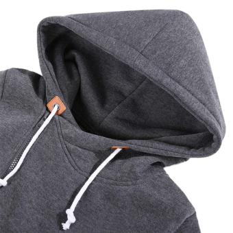 Cyber Sports Ladies Women Hoody Casual Zipper Hooded Long Sleeve Solid Sweatshirt Hoodie Pullover Top ( Multicolor ) June 2018 - 5 Cyber Sports Ladies Women Hoody Casual Zipper Hooded Long Sleeve Solid Sweatshirt Hoodie Pullover Top ( Multicolor ) - 5
