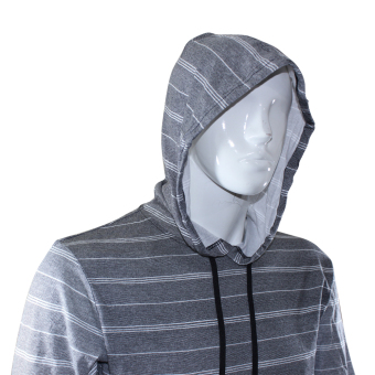 DC Hoddie Fashion Jacket - Gray/Black Stripes April 2018 - 2 DC Hoddie Fashion Jacket - Gray/Black Stripes - 2