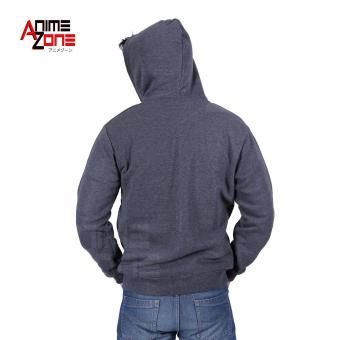DOTA 2 Unisex Zip-Up Hoodie Jacket (Grey) June 2018 - 3 DOTA 2 Unisex Zip-Up Hoodie Jacket (Grey) - 3