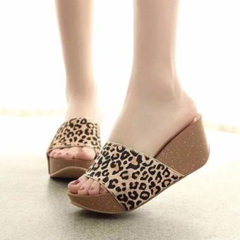 Elegant Leopard Heeled Sandals June 2018 - 2 Elegant Leopard Heeled Sandals - 2