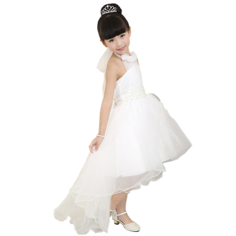 EOZY 2016 Summer Fashion Girls Dress Kids Dresses White PrincessTutu Dress For Birthday Photo Wedding Party (White) - Intl June 2018 - 2 EOZY 2016 Summer Fashion Girls Dress Kids Dresses White PrincessTutu Dress For Birthday Photo Wedding Party (White) - Intl - 2