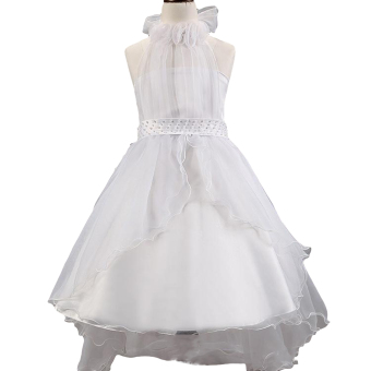 EOZY 2016 Summer Fashion Girls Dress Kids Dresses White PrincessTutu Dress For Birthday Photo Wedding Party (White) - Intl June 2018 - 4 EOZY 2016 Summer Fashion Girls Dress Kids Dresses White PrincessTutu Dress For Birthday Photo Wedding Party (White) - Intl - 4