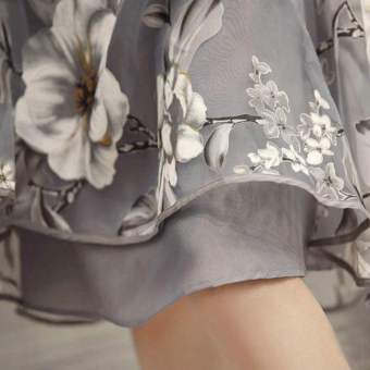 Fang Fang Floral O-Neck Sexy 3/4 Sleeve Slim Long Party Dress (Floral ) - Intl June 2018 - 2 Fang Fang Floral O-Neck Sexy 3/4 Sleeve Slim Long Party Dress (Floral ) - intl - 2