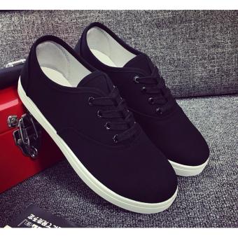 Fashion Black Sneakers With Lace For Women - Black Lace June 2018 - 3 Fashion Black Sneakers with Lace for Women - Black Lace - 3