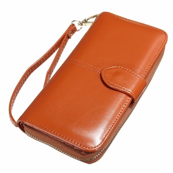 Fashion Lady Women Leather Wallet Long Card Holder Case ClutchPurse Handbag HOT Brown June 2018 - 5 Fashion Lady Women Leather Wallet Long Card Holder Case ClutchPurse Handbag HOT Brown - 5