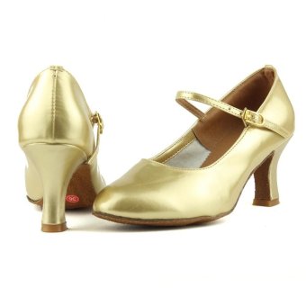 Fashion Modern Woman's Ballroom Salsa Dance Shoes Latin Shoes(Gold)(Intl) June 2018 - 3 Fashion modern woman's ballroom salsa dance shoes latin shoes(Gold)(Intl) - 3