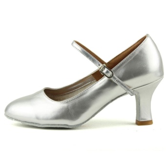 Fashion Modern Woman's Ballroom Salsa Dance Shoes Latinshoes(Sliver) (Intl) June 2018 - 4 Fashion modern woman's ballroom salsa dance shoes latinshoes(Sliver) (Intl) - 4