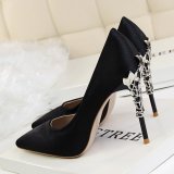 Fashion High-Heeled Shoes Thin Heels Ladies Wedding Shoes Pointed Toe Woman Pumps Closed Toe High Heels Women Shoes (White) June 2018 - 5 Fashion High-Heeled Shoes Thin Heels Ladies Wedding Shoes Pointed Toe Woman Pumps Closed Toe High Heels Women Shoes (White) - 5