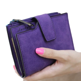 Fashion Small Female Purse Short Purse Lady Letter Snap Fastener Zipper Short Clutch Wallet Solid Vintage Matte Women Wallet Rose - Intl June 2018 - 2 Fashion Small Female Purse short purse Lady Letter Snap Fastener Zipper Short Clutch Wallet Solid Vintage Matte Women Wallet Rose - intl - 2