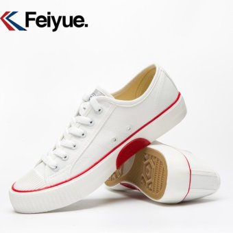 Feiyue Shoes Canvas Shoes Restoring Ancient Ways Low Classic For Men's And Women's Shoes(White) - Intl April 2018 - 4 Feiyue shoes canvas shoes restoring ancient ways Low classic for men's and women's shoes(White) - intl - 4